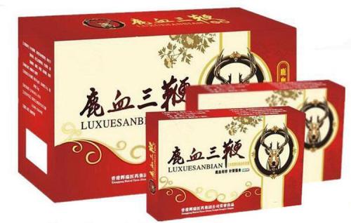 产品名称 供应鹿血三鞭胶囊购买「多少钱」价格一盒