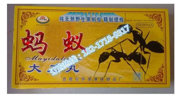 21保健品网 > 保健品供求 蚂蚁大力丸一般销售价是多少钱一盒【供应】