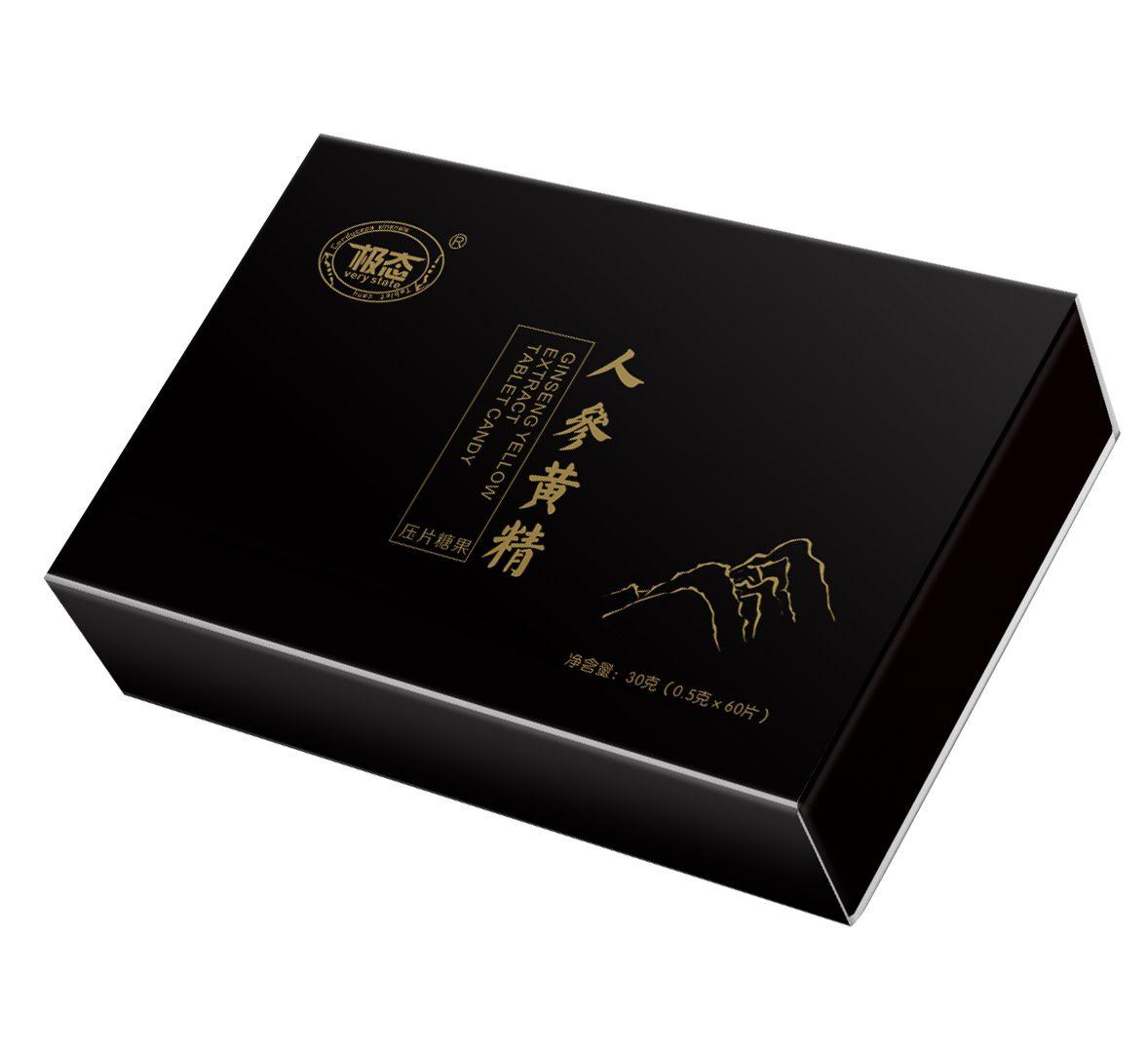 人参黄精压片糖果